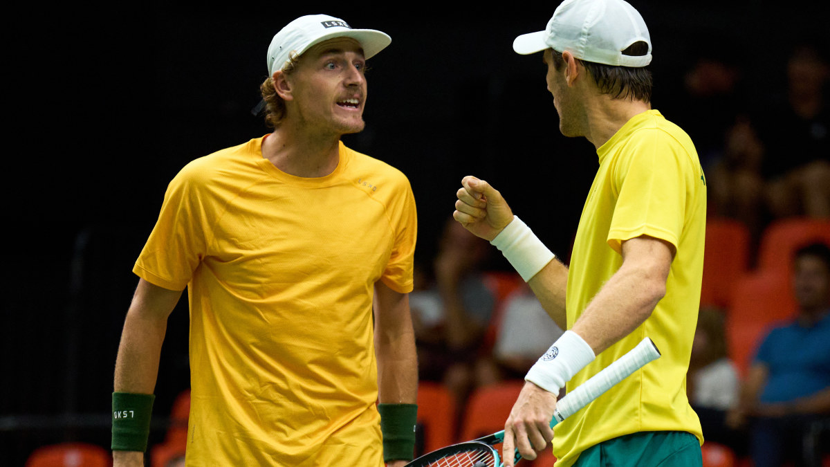 'Temos muitas opções': Kokkinakis e duplas australianas começam a campanha da Copa Davis com força