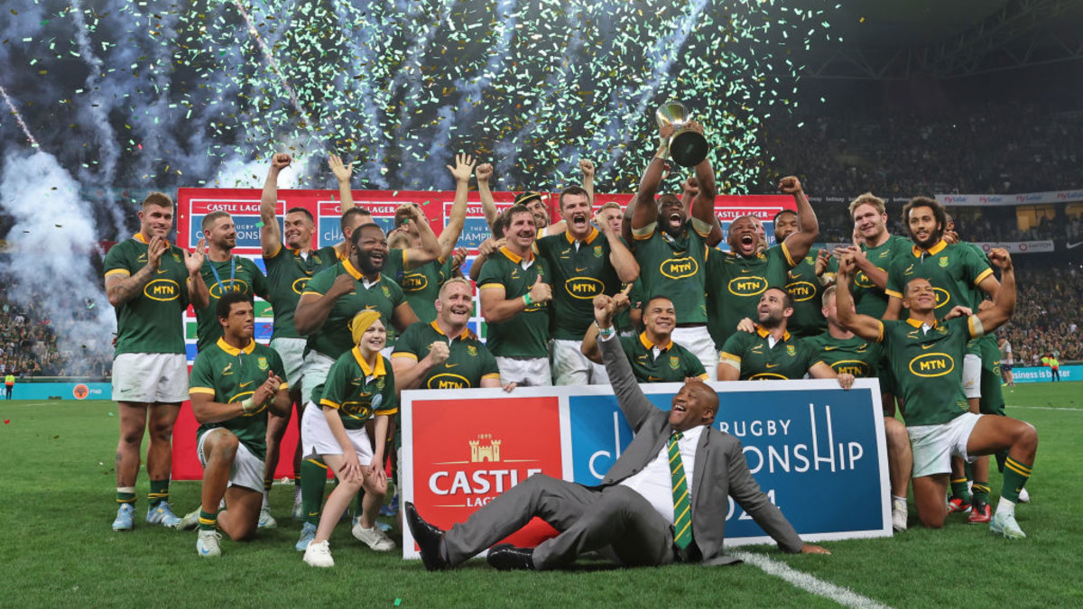 Springboks conquistam o primeiro título do campeonato de rugby desde 2019 em grande estilo