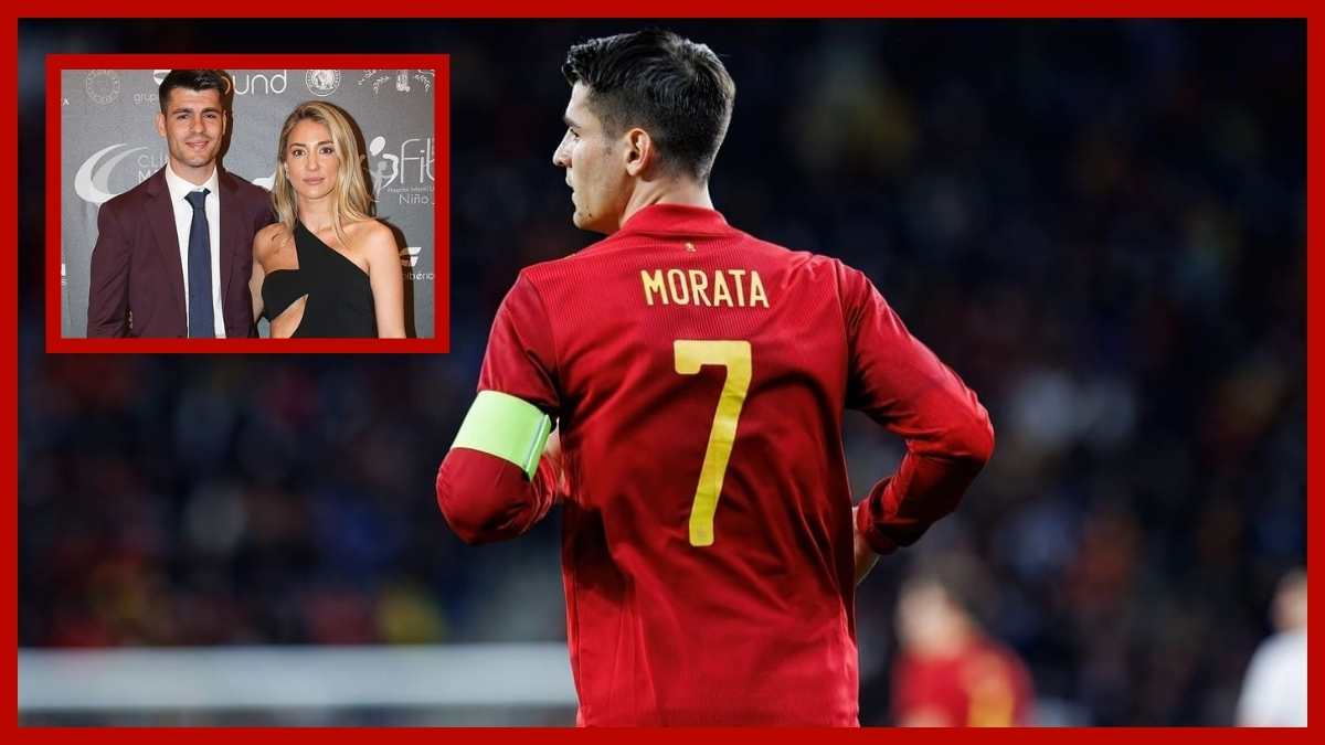 O divórcio do capitão espanhol Álvaro Morata de sua esposa Alice 'foi causado por…