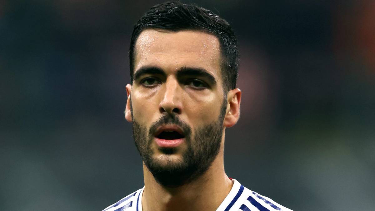Spain midfielder Mikel Merino playing for Arsenal Football Club