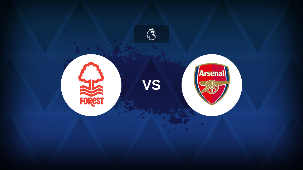 Nottingham Forest V Arsenal-linhas, estatísticas e visualização