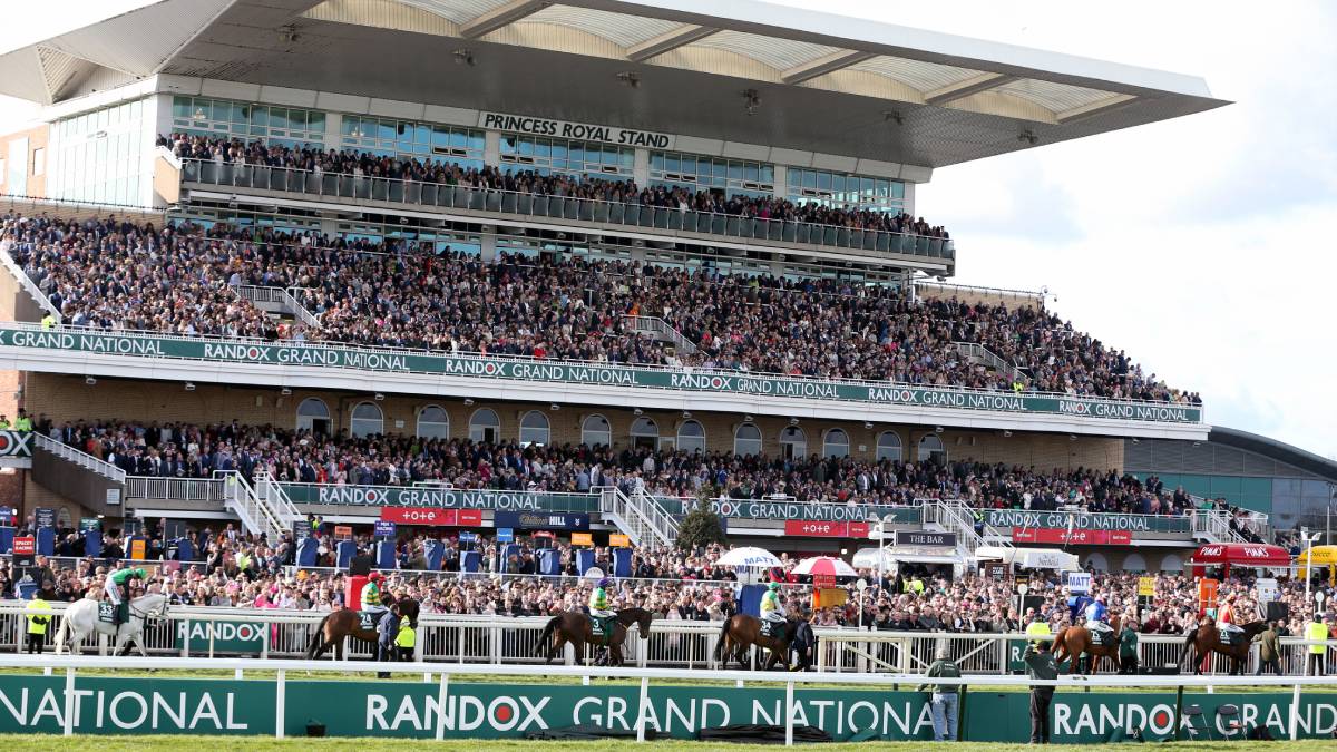 The Aintree Racecourse home of the Grand National horse race