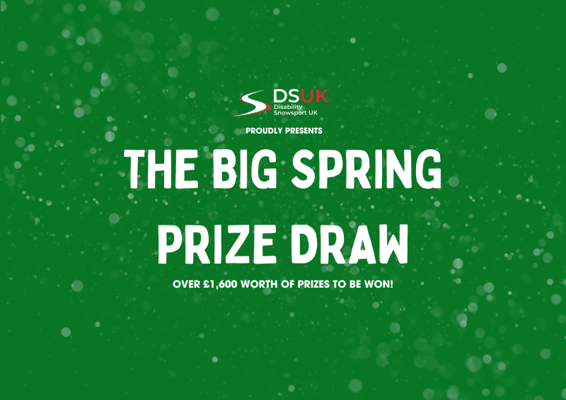 Disability Snowsport Big Spring Prêmio Spring Draw