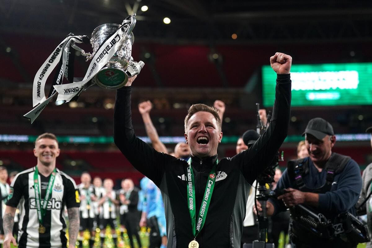 Newcastle manager Eddie Howe.