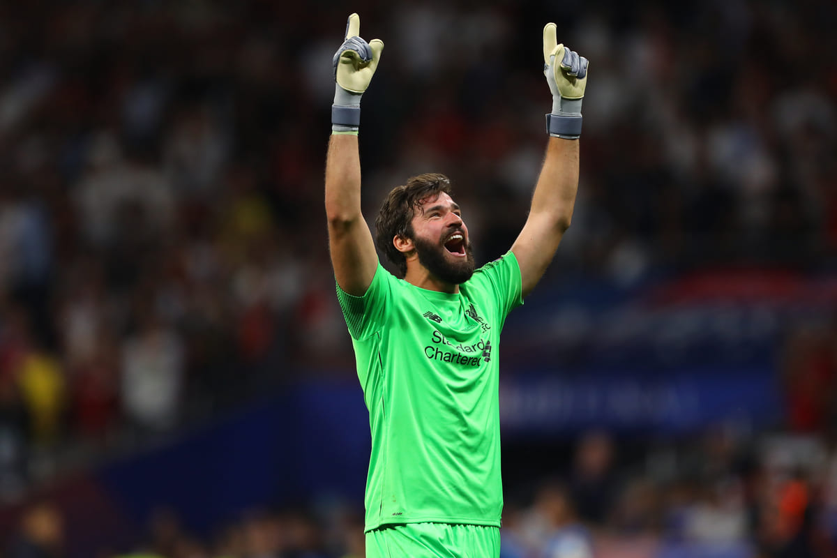 Liverpool goalkeeper Alisson