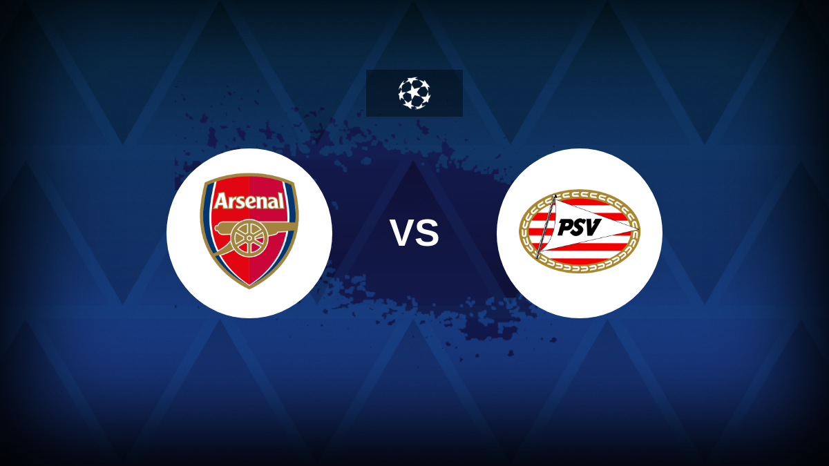 Liga dos Campeões: Arsenal contra Psv Eindhoven-Falas, Estatísticas e Visualização