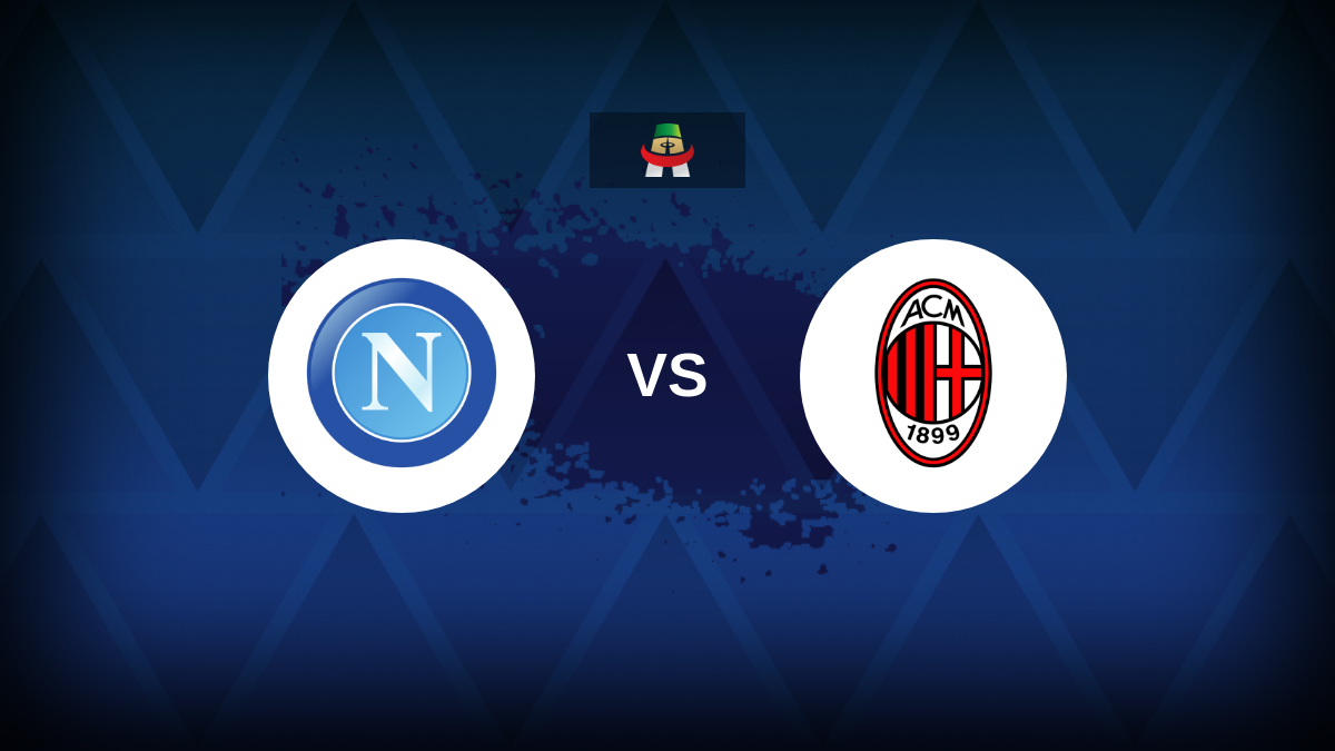 Napoli v AC Milan-linhas, estatísticas e visualização