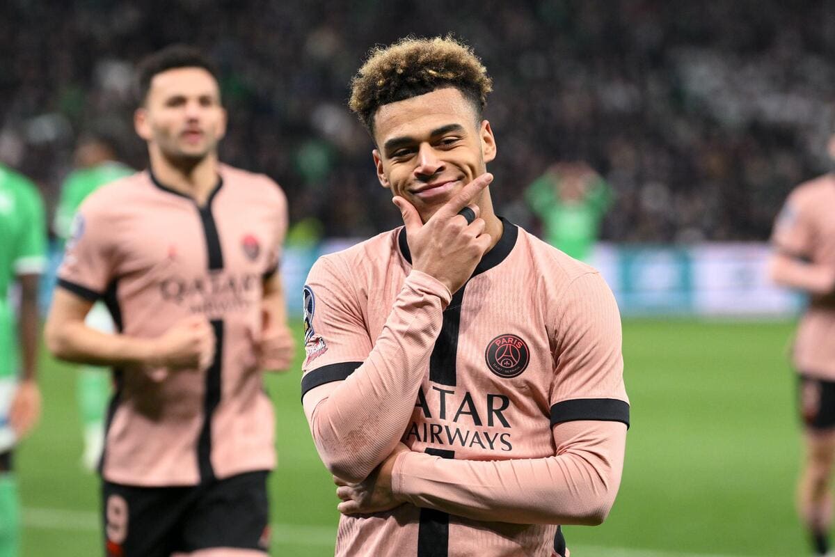 Desire Doue of PSG.