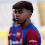 Barcelona winger Lamine Yamal