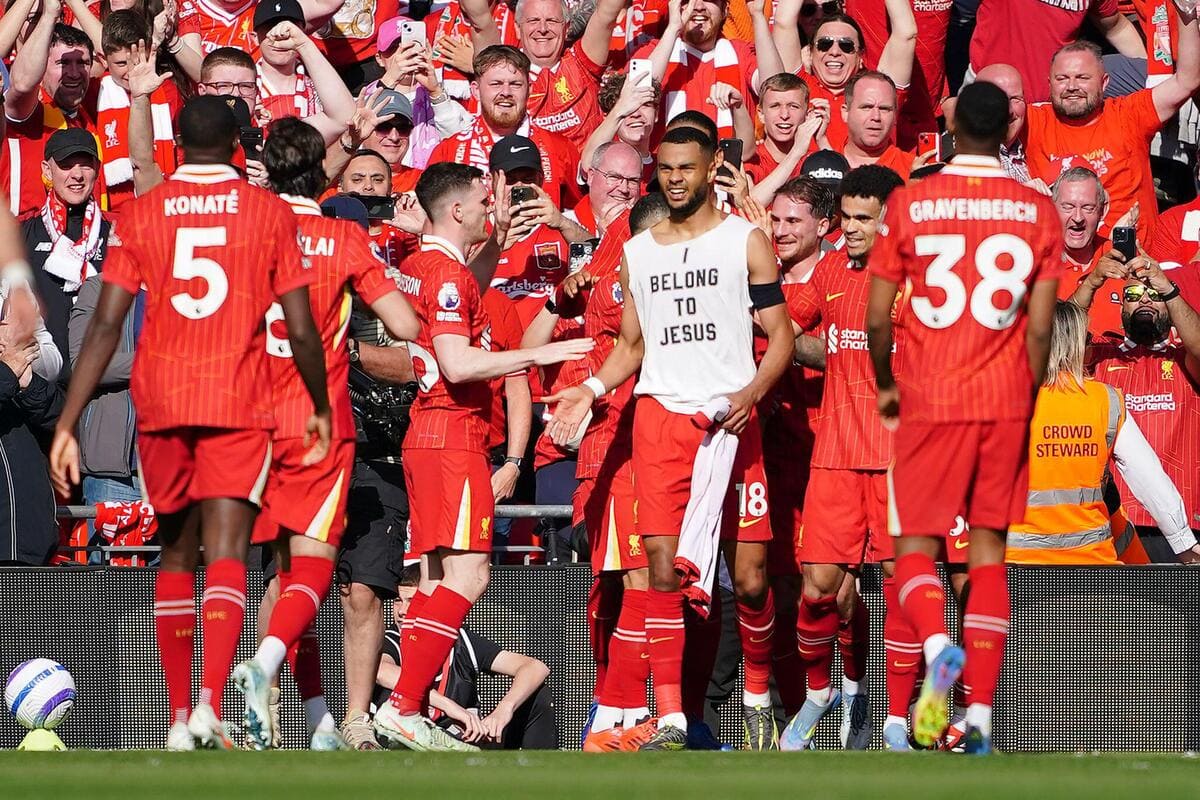 Liverpool celebrate