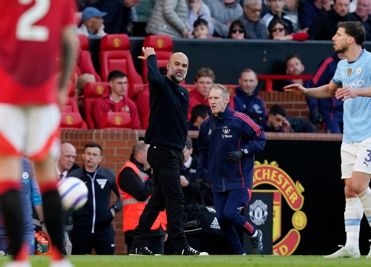 Manchester City manager Pep Guardiola