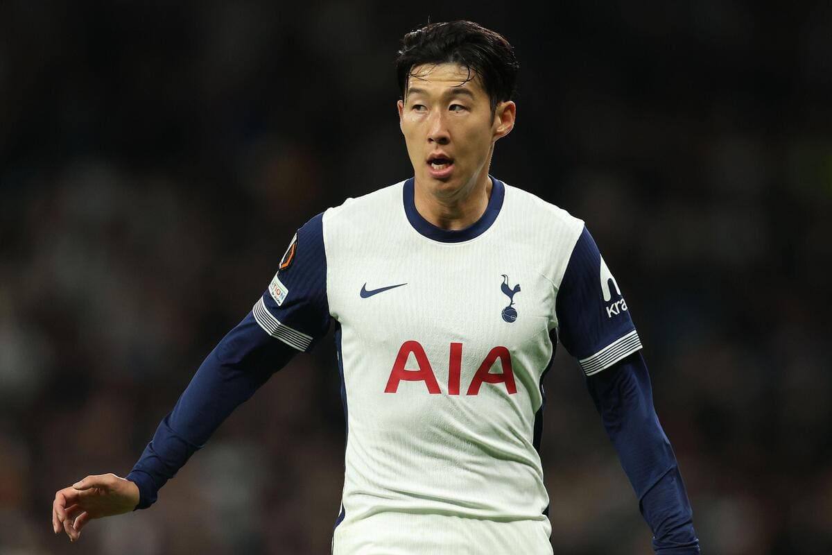 Tottenham striker Son heung-min