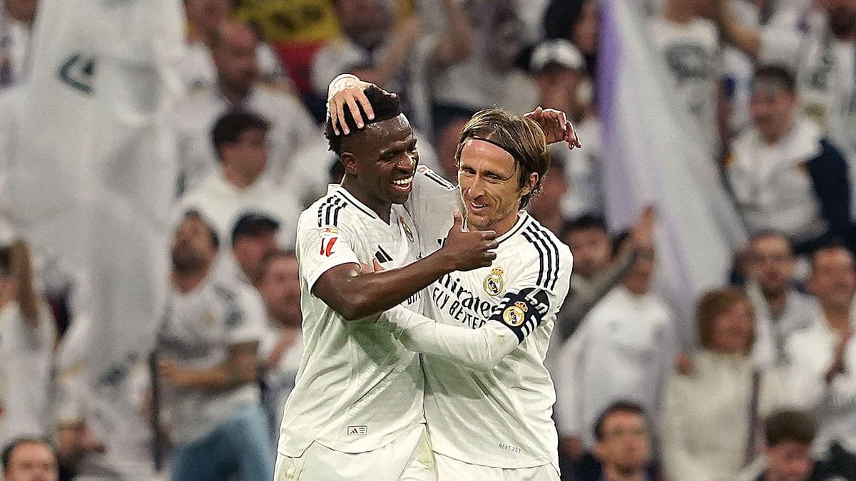 Real Madrid midfielder Luka Modric