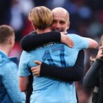 Pep Guardiola and Kevin De Bruyne