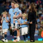 Kevin De Bruyne and his family