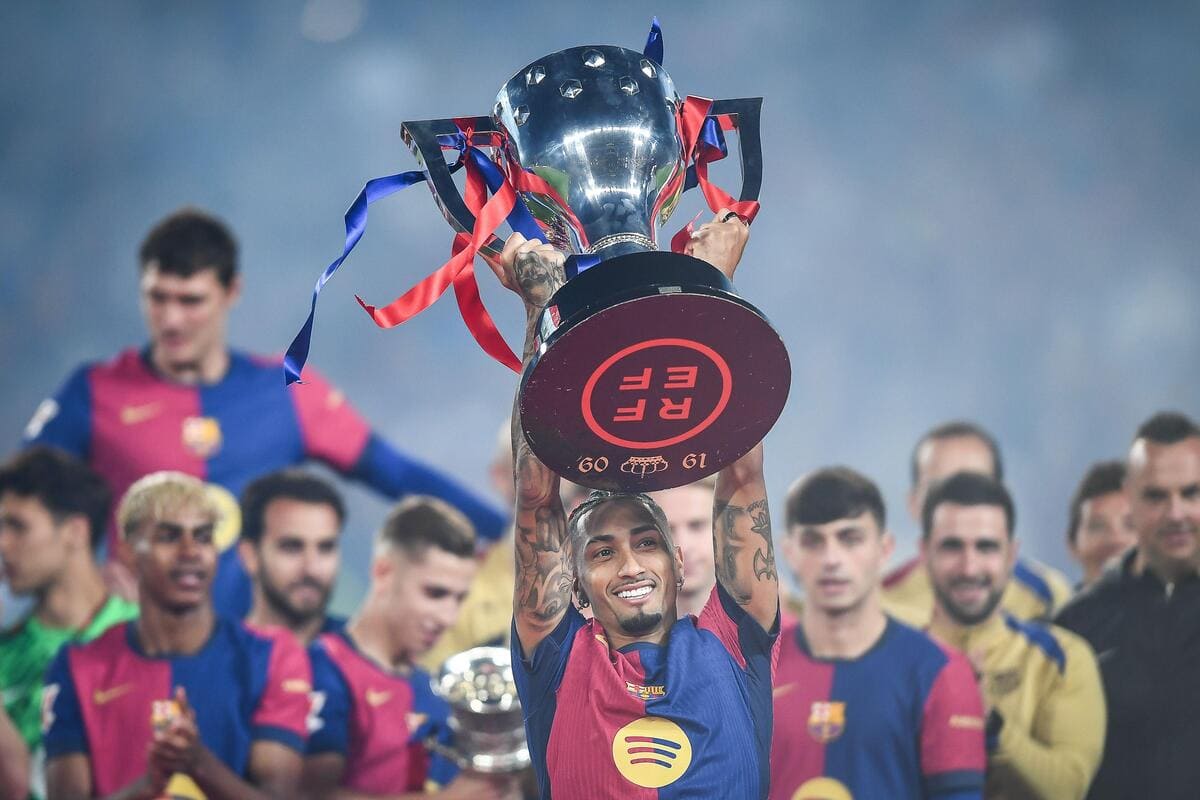 Raphinha of Barcelona