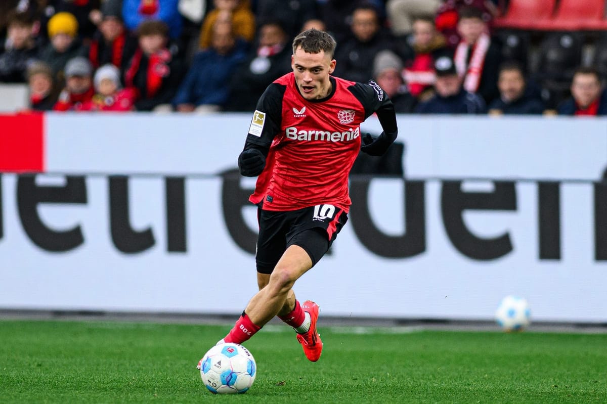 Florian Wirtz of Bayer Leverkusen