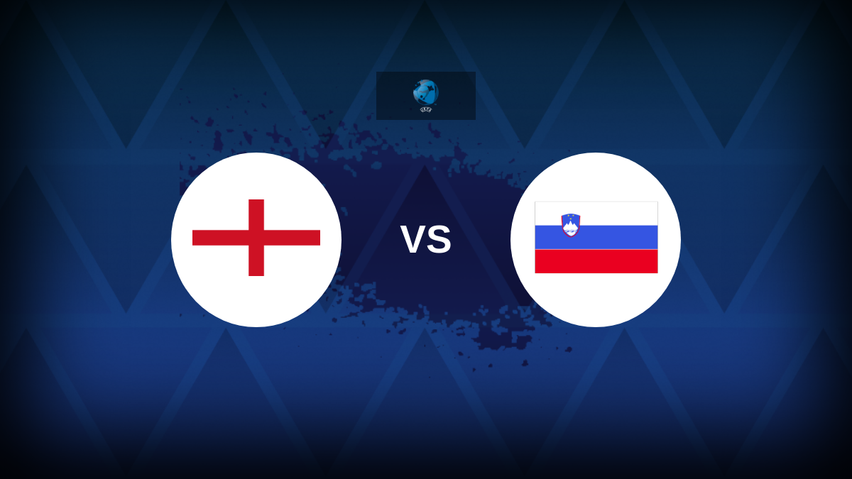 Inglaterra U21 V Eslovênia U21: linhas, estatísticas e visualização