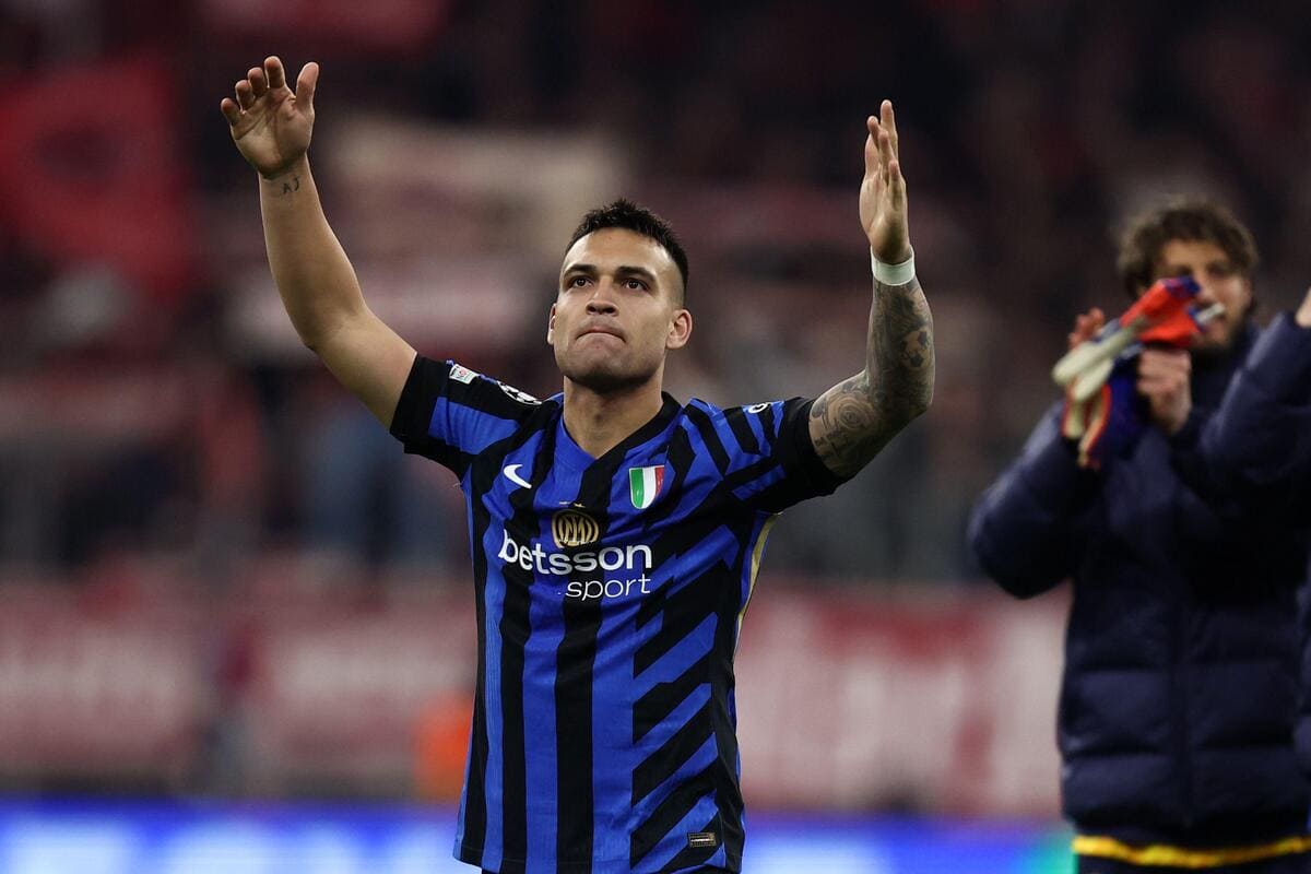 Lautaro Martinez of Inter Milan.