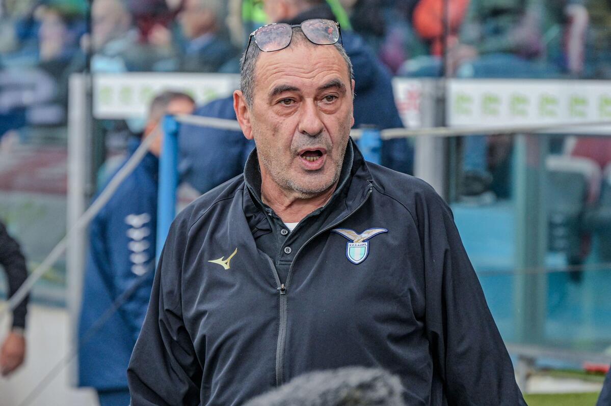 Maurizio Sarri of Lazio