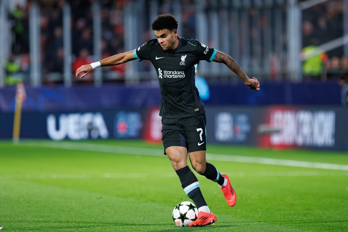 Luis Diaz of Liverpool