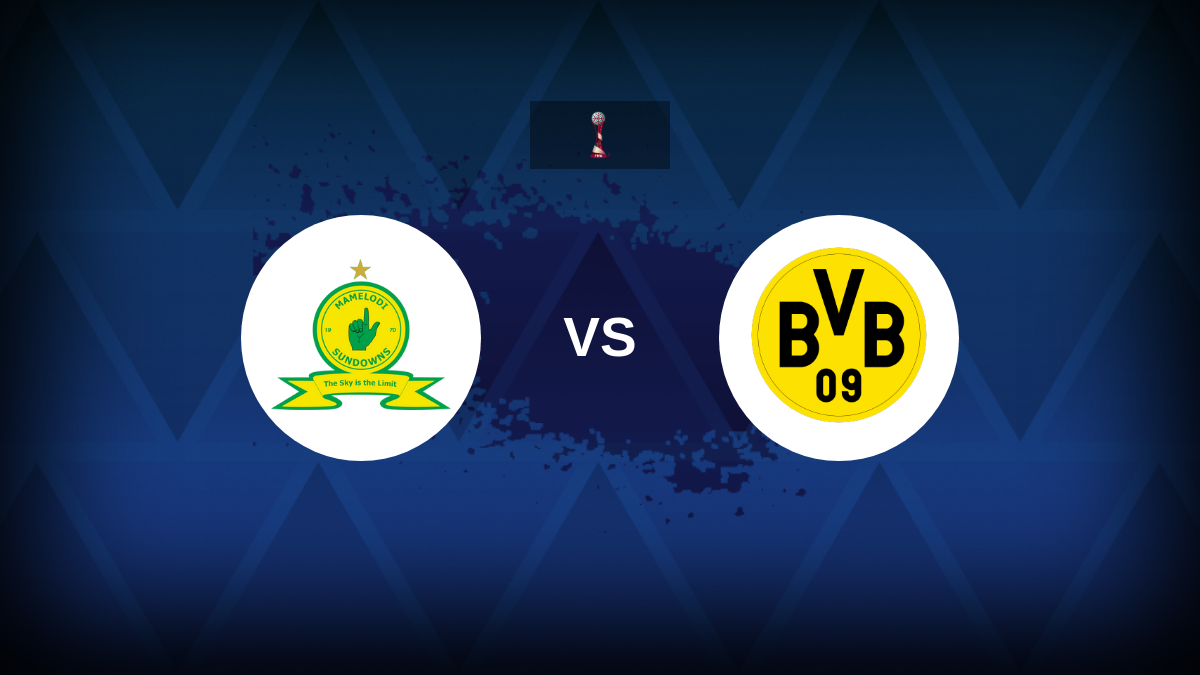 Mamelodi Sundowns v Dortmund: linhas, estatísticas e visualização