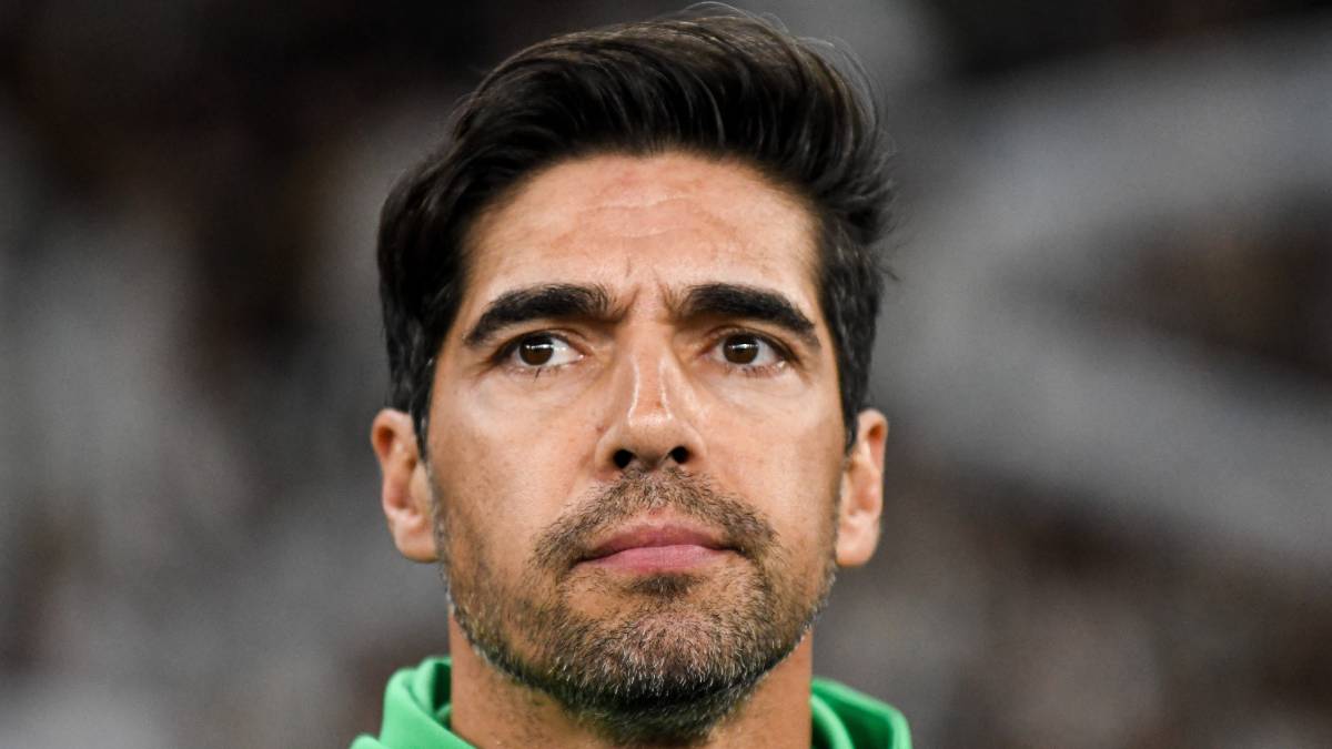 Palmeiras football manager Abel Ferreira