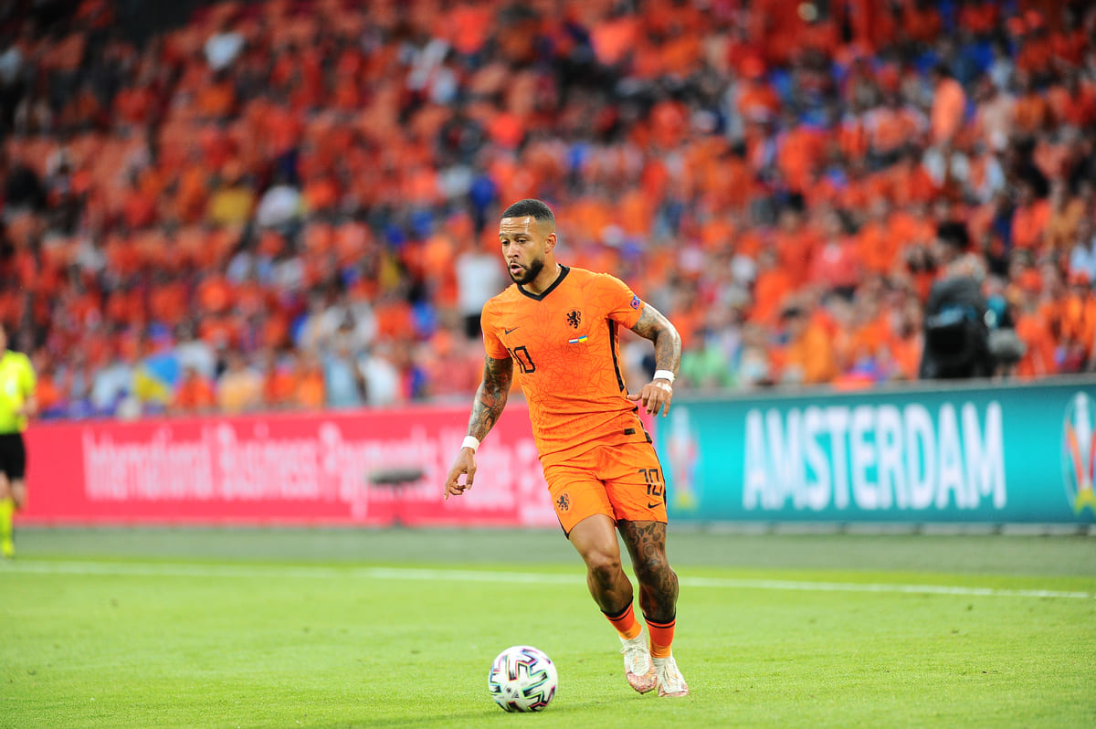 Netherlands forward Memphis Depay