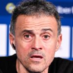PSG football manager Luis Enrique