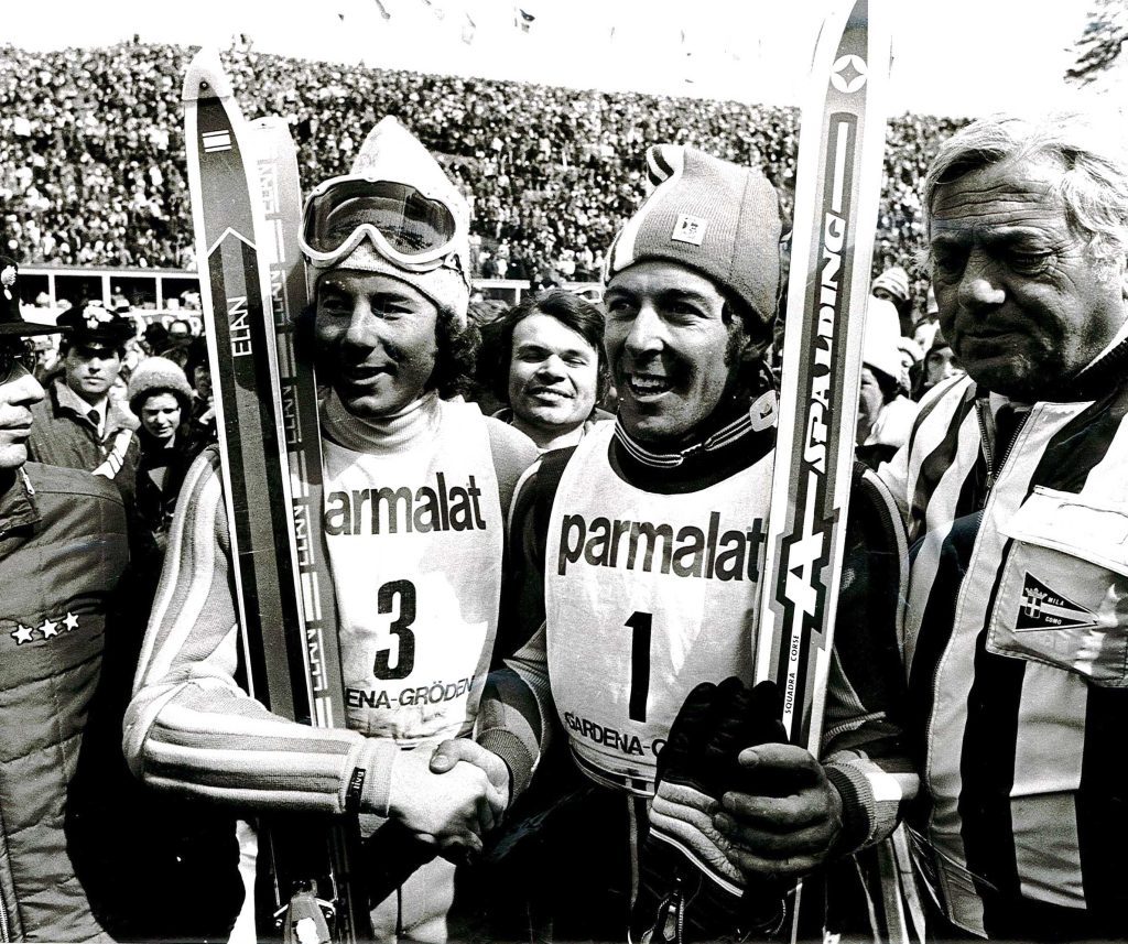 Esqui nos grandes nomes para se reunir 50 anos depois em Val Gardena