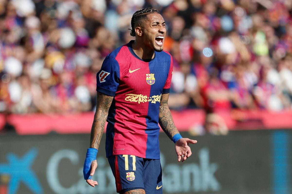 Barcelona hero Raphinha