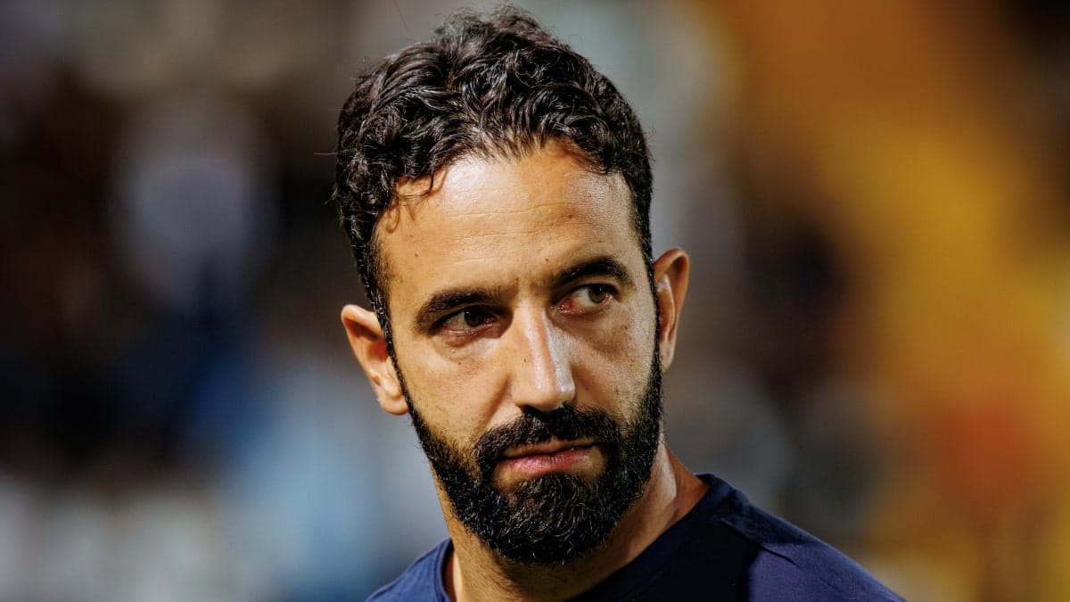 Manchester United manager Ruben Amorim