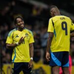 Anthony Elanga and Alexander Isak