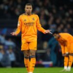 Real Madrid striker Kylian Mbappe