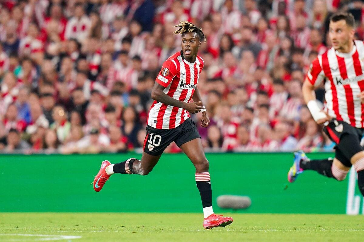 Nico Williams of Athletic Bilbao