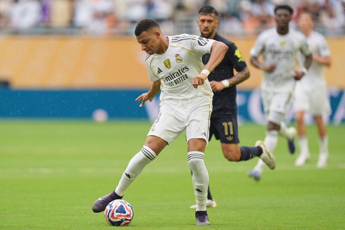 Kylian Mbappe of Real Madrid