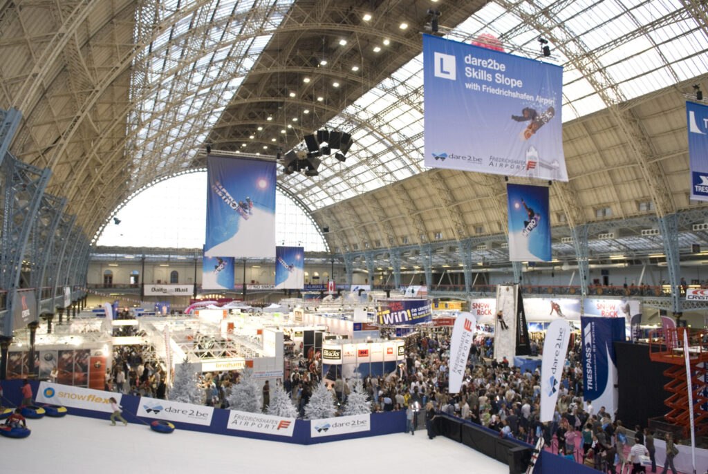 Show de neve de Londres no Olympia neste fim de semana