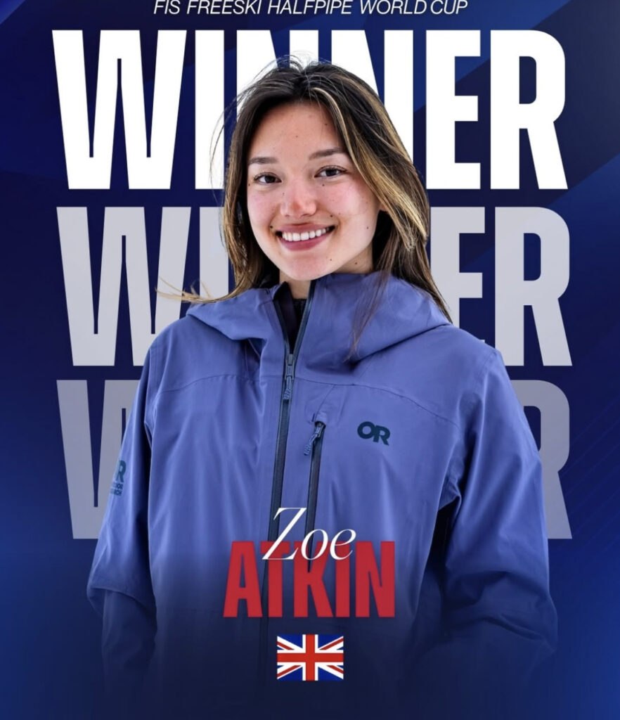 Zoe Atkin, da equipe GB, vence a Copa do Mundo de Copper Mountain
