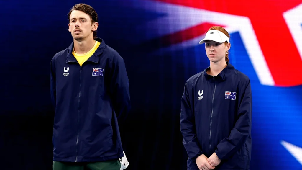 Sementes individuais masculinas e femininas confirmadas, australianos Alex de Minaur, Maya Joint