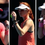 Mulheres australianas dominando o primeiro turno; Talia Gibson, Ajla Tomljanovic﻿, Storm Hunter, Priscilla Hon e Taylah Preston, além de Maya Joint, uma estrela do futuro