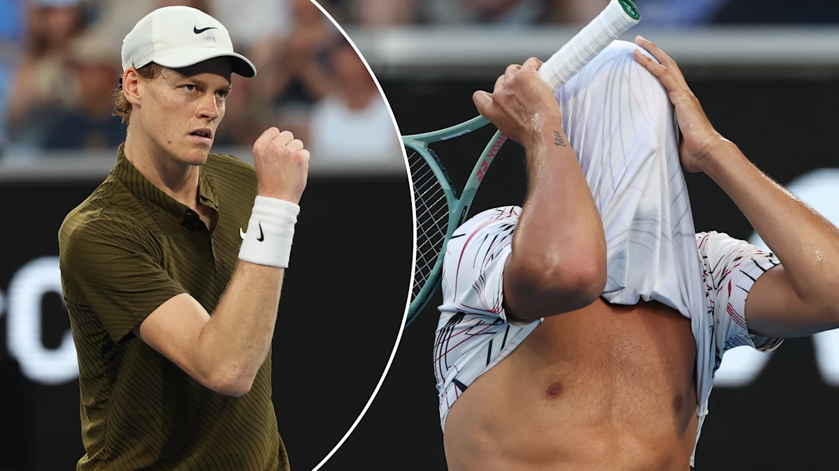 Jannik Sinner derrotou o compatriota Luciano Darderi em dois sets, entrevista pós-jogo, vídeo