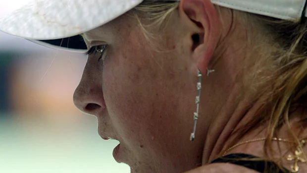 Maria Sharapova da Rússia no Aberto da Austrália em 2007.