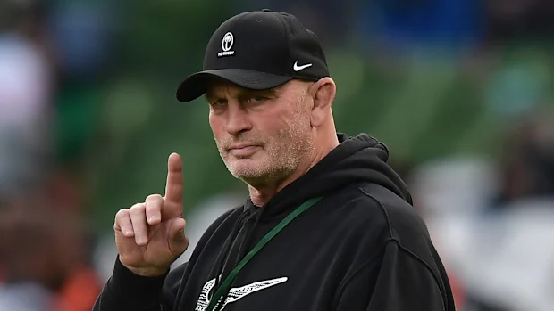 O técnico de Fiji, Vern Cotter, em 2022, em Dublin.