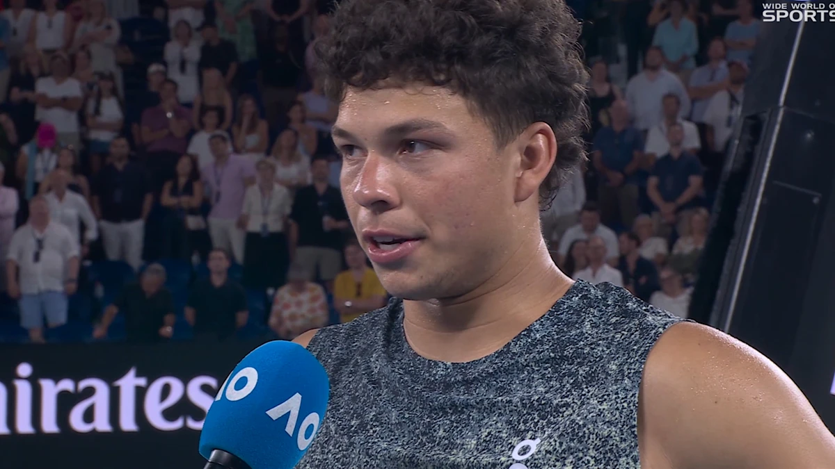 Tênis Open da Austrália 2026 | Ben Shelton vence para preparar Jannik Sinner nas quartas de final, canta a multidão de Novak Djokovic