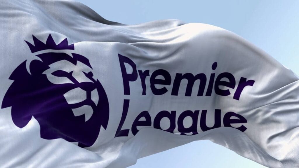 O logotipo do futebol da Premier League