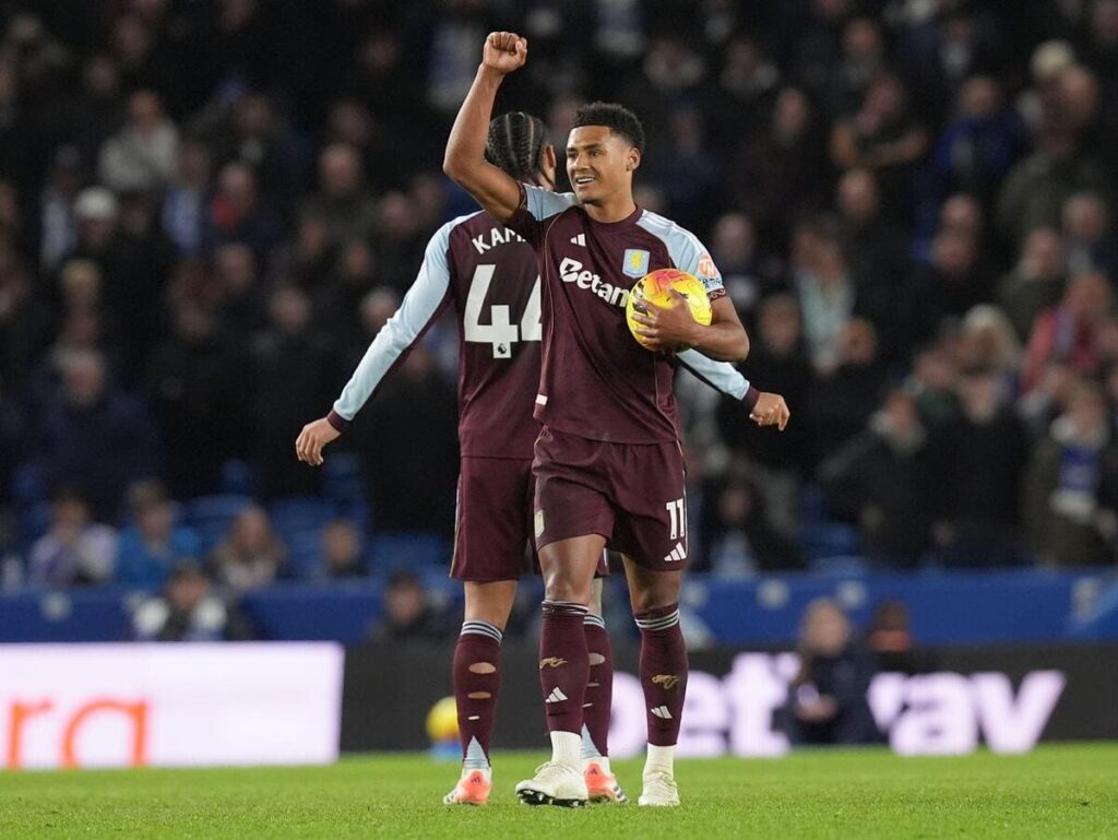 O atacante do Aston Villa, Ollie Watkins