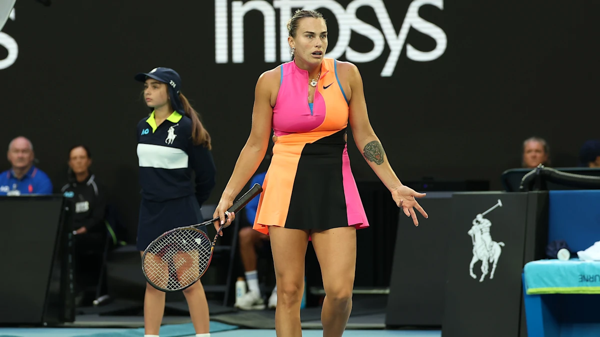 Aberto da Austrália 2026 | Chamada de obstáculo de Aryna Sabalenka, conferência de imprensa; semifinal contra Elina Svitolina