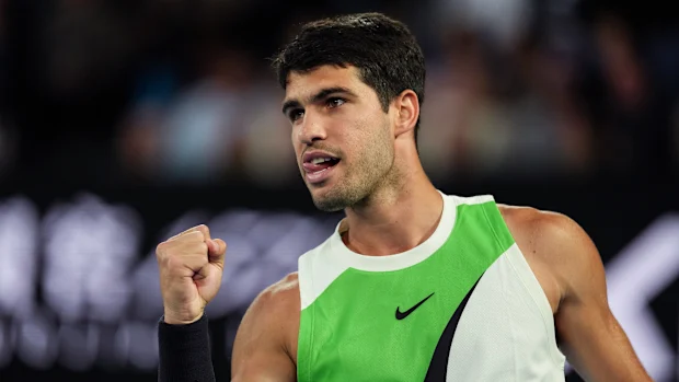 Carlos Alcaraz da Espanha.