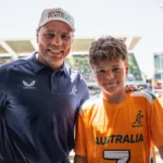 Perth Sevens, Rugby Austrália recebe jovem herói após corajosa natação de 4 km para salvar a família