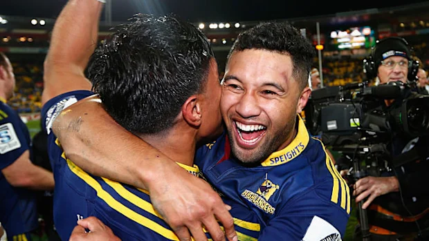 Lima Sopoaga no Estádio Westpac.